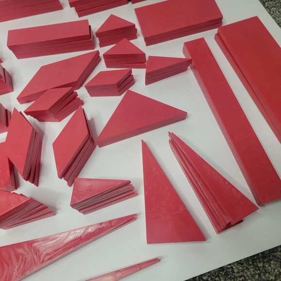 RED POWER BLOCKS - Math Manipulatives - Center for Innovation in Education W box - Picture 7 of 7